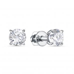Серебряные серьги KABAROVSKY с Swarovski K2-171-8100 фото