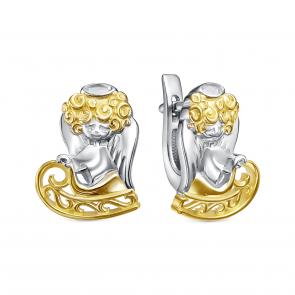 Серебряные серьги KABAROVSKY K2-222-0087 фото