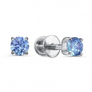 Серебряные серьги KABAROVSKY с Swarovski K2-234-25000 фото