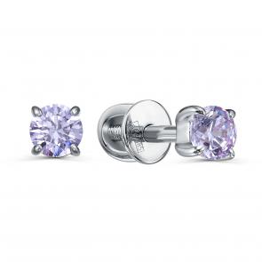Серебряные серьги KABAROVSKY с Swarovski K2-234-40500 фото
