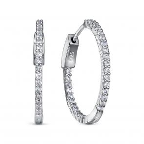 Серебряные серьги KABAROVSKY с фианитом K2-9086-7900 фото