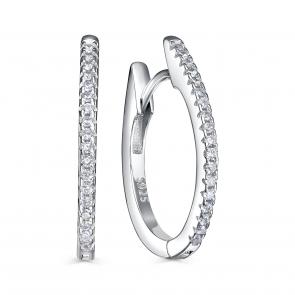 Серебряные серьги KABAROVSKY с фианитом K2-9120-7900 фото