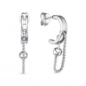 Серебряные серьги KABAROVSKY K2-9145-0000 фото