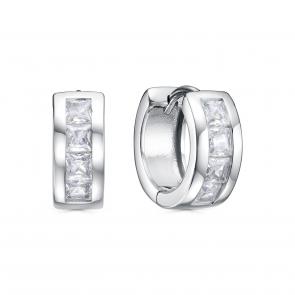 Серебряные серьги KABAROVSKY с фианитом K2-9152-7900 фото