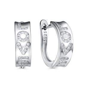 Серебряные серьги KABAROVSKY с фианитом K2-9164-7900 фото