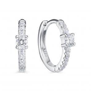 Серебряные серьги KABAROVSKY с фианитом K2-9167-7900 фото