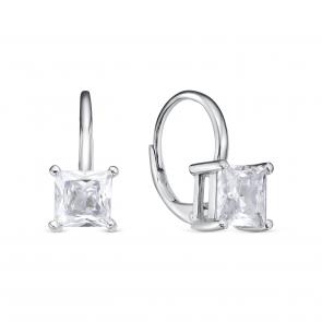 Серебряные серьги KABAROVSKY с фианитом K2-9169-7900 фото