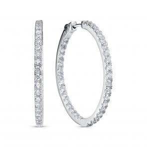 Серебряные серьги KABAROVSKY с фианитом K2-9180-7900 фото