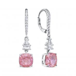 Серебряные серьги KABAROVSKY с фианитом K2-9185-41700 фото