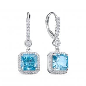 Серебряные серьги KABAROVSKY с фианитом K2-9187-41100 фото