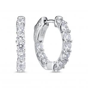 Серебряные серьги KABAROVSKY с фианитом K2-9191-7900 фото