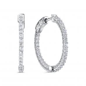 Серебряные серьги KABAROVSKY с фианитом K2-9193-7900 фото