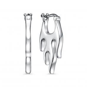 Серебряные серьги KABAROVSKY K2-9198-0000 фото