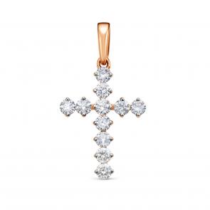 Золотая подвеска KABAROVSKY с бриллиантом K3-0413-1000 фото