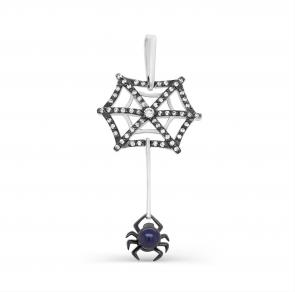 Серебряная подвеска KABAROVSKY с фианитом и жемчугом K3-083-1689 фото