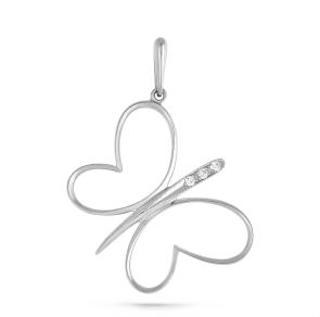 Подвеска из белого золота KABAROVSKY с бриллиантом K3-1003-1000 фото