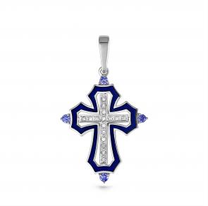 Серебряная подвеска KABAROVSKY с фианитом K3-128-40807 фото