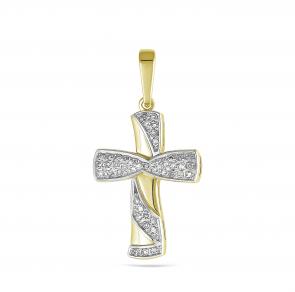 Подвеска из лимонного серебра KABAROVSKY с фианитом K3-151-7984 фото