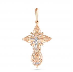 Подвеска из золочёного серебра KABAROVSKY с фианитом K3-192-7986 фото