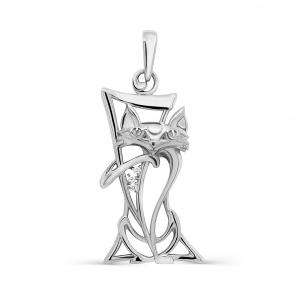 Серебряная подвеска KABAROVSKY с фианитом K3-281-7900 фото