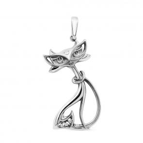 Серебряная подвеска KABAROVSKY с фианитом K3-282-7900 фото