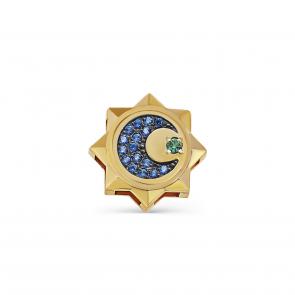 Подвеска из золочёного серебра KABAROVSKY с фианитом K3-414-0187 фото