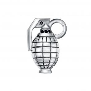 Серебряная подвеска KABAROVSKY с фианитом K3-434-41083 фото