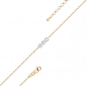 Золотой браслет KABAROVSKY с бриллиантом K4-0077-1000 фото