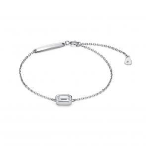 Серебряный браслет KABAROVSKY с фианитом K4-7005-7900 фото
