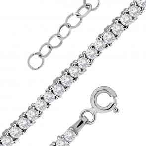 Серебряный браслет KABAROVSKY с фианитом K4-9004-7900 фото