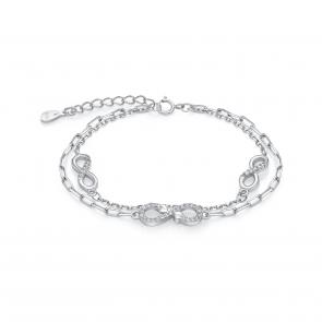 Серебряный браслет KABAROVSKY с фианитом K4-9109-7900 фото