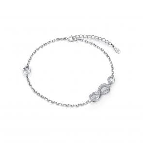 Серебряный браслет KABAROVSKY с фианитом K4-9110-7900 фото