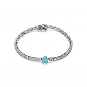 Серебряный браслет KABAROVSKY с фианитом K4-9160-63000 фото