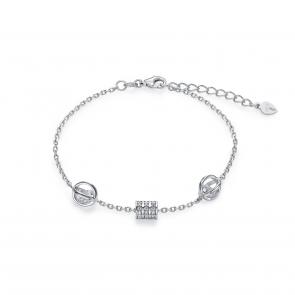 Серебряный браслет KABAROVSKY с фианитом K4-9162-7900 фото