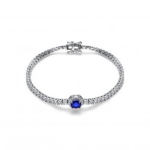 Серебряный браслет KABAROVSKY с фианитом K4-9178-40800 фото