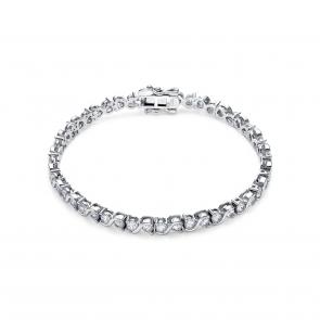 Серебряный браслет KABAROVSKY с фианитом K4-9180-7900 фото
