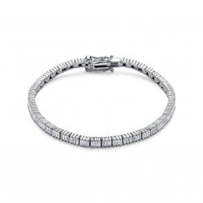 Серебряный браслет KABAROVSKY с фианитом K4-9217-7900 фото