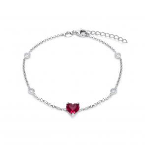 Серебряный браслет KABAROVSKY с фианитом K4-9237-40300 фото