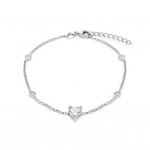 Серебряный браслет KABAROVSKY с фианитом K4-9237-7900 фото