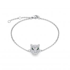 Серебряный браслет KABAROVSKY с фианитом K4-9247-0100 фото