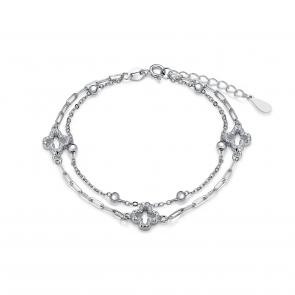 Серебряный браслет KABAROVSKY с фианитом K4-9260-7900 фото
