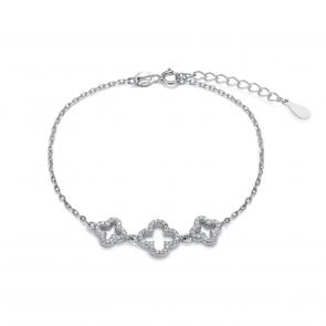 Серебряный браслет KABAROVSKY с фианитом K4-9262-7900 фото