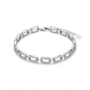 Серебряный браслет KABAROVSKY с фианитом K4-9266-7900 фото