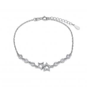 Серебряный браслет KABAROVSKY с фианитом K4-9269-7900 фото