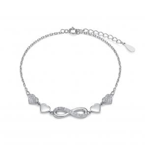 Серебряный браслет KABAROVSKY с фианитом K4-9274-7900 фото