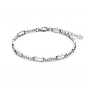 Серебряный браслет KABAROVSKY с фианитом K4-9277-7900 фото