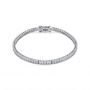 Серебряный браслет KABAROVSKY с фианитом K4-9283-7900 фото