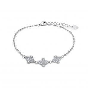 Серебряный браслет KABAROVSKY с фианитом K4-9284-7900 фото