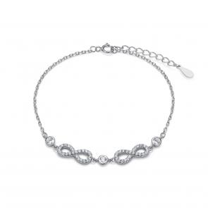 Серебряный браслет KABAROVSKY с фианитом K4-9285-7900 фото