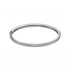 Серебряный браслет KABAROVSKY с фианитом K4-9286-7900 фото